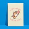 Happy Birthday From The Horse Card