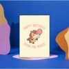Happy Birthday From The Horse Card