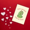 HBD Snake (1) Happy Birthday From The Snake Card