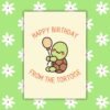 HBD Tortoise Happy Birthday From The Tortoise Card