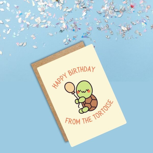 HBD Tortoise (3) Happy Birthday From The Tortoise Card
