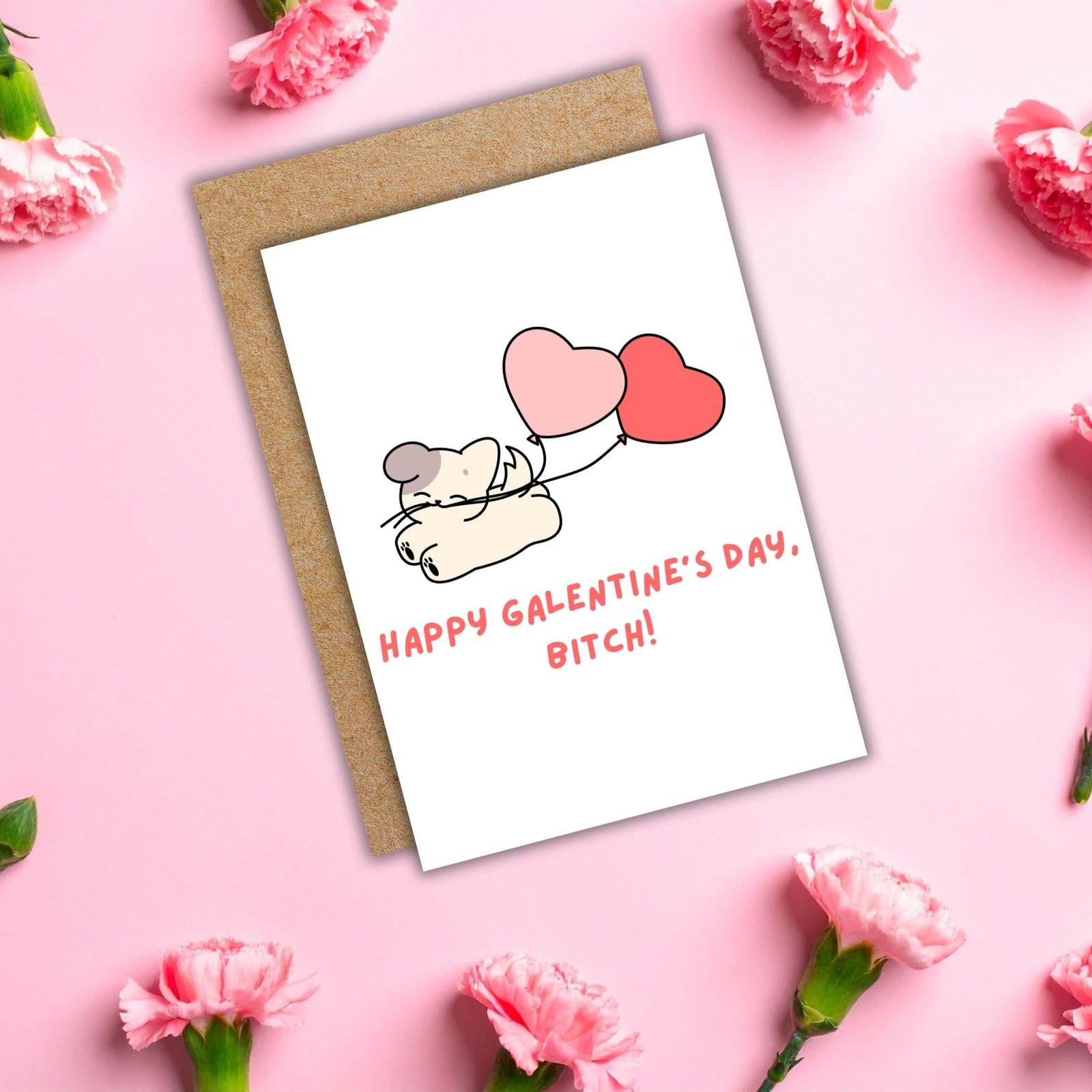 Happy Galentine’s Day Bitch – Galentine’s Day Card 💖 - Image 5