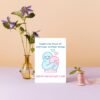 Happy Galentine's Emotional Support Human (3) Thanks For Being My Emotional Support Human – Galentine’s Day Card 💖