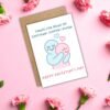 Happy Galentine's Emotional Support Human (4) Thanks For Being My Emotional Support Human – Galentine’s Day Card 💖