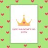 Happy Galentine's Queen Crown Card (5) (1) Happy Galentine’s Day Queen – Crown Galentine’s Card 👑💖