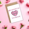 Happy Galentine’s to My Ride or Die – Skeleton Bestie Card 💀💖