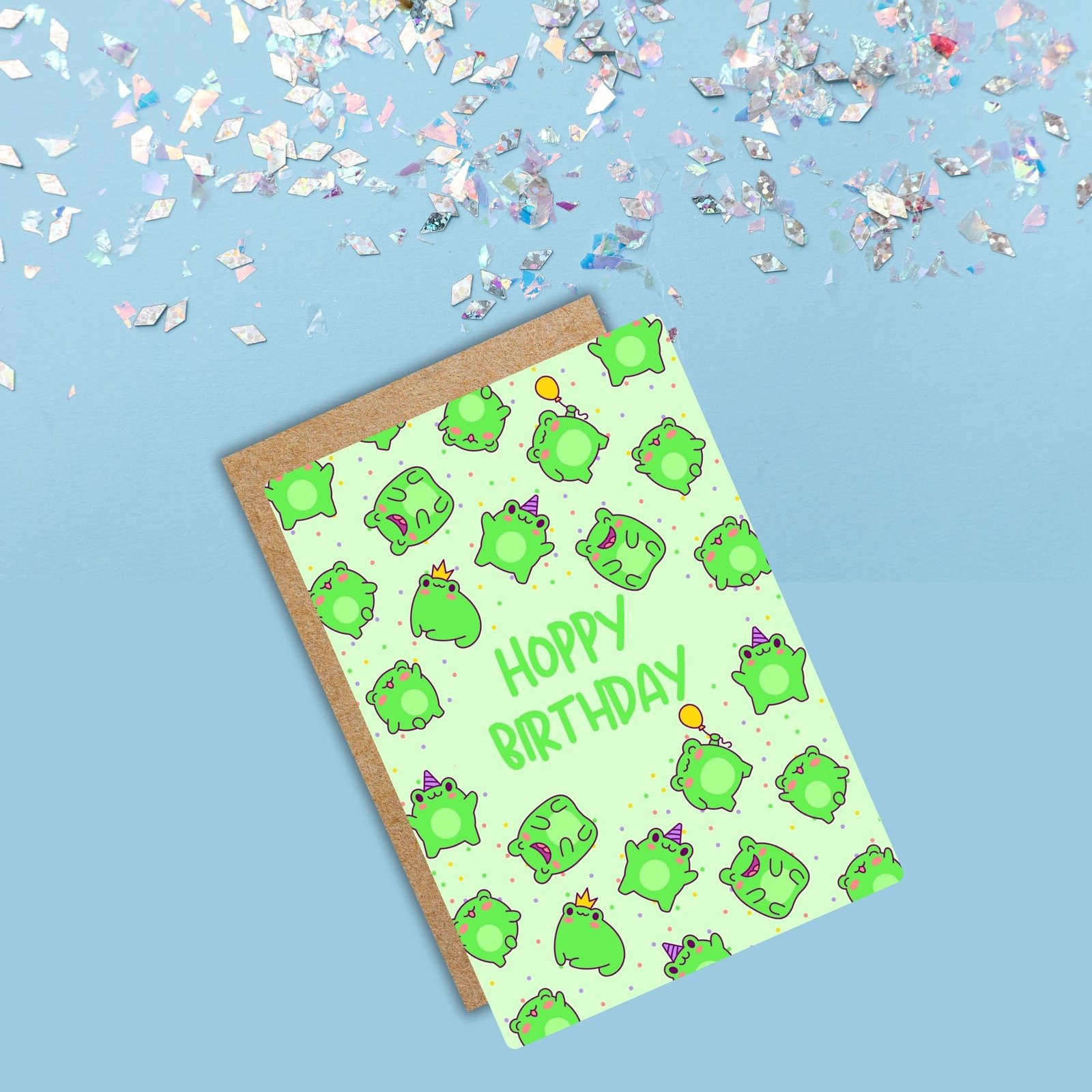 Hoppy Birthday β Funny Frog Birthday Card - Image 4