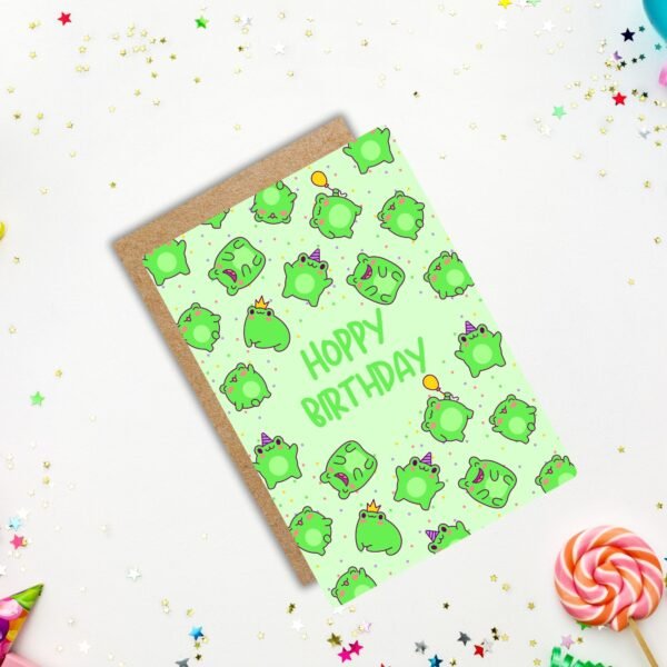 Hoppy Birthday (3) Hoppy Birthday β Funny Frog Birthday Card
