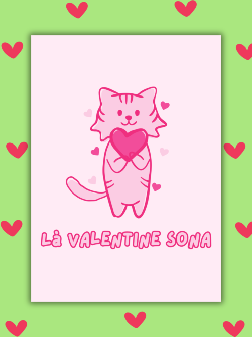 Là Valentine Sona – Scottish Gaelic Valentine’s Card