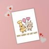 You Light Up My Life – Cute Candle Valentine’s Day Card