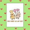You Light Up My Life – Cute Candle Valentine’s Day Card