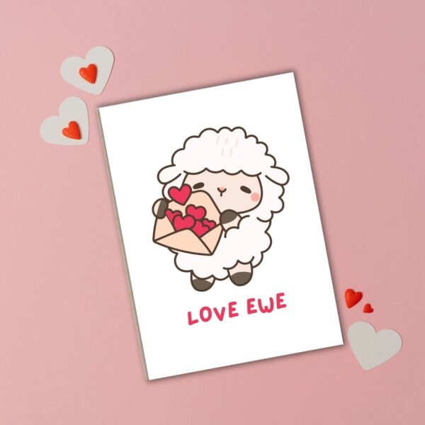 Love Ewe – Cute Valentine’s Card