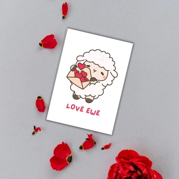 Love Ewe – Cute Valentine’s Card