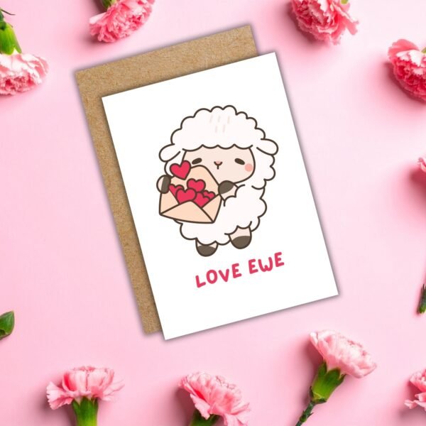 Love Ewe – Cute Valentine’s Card