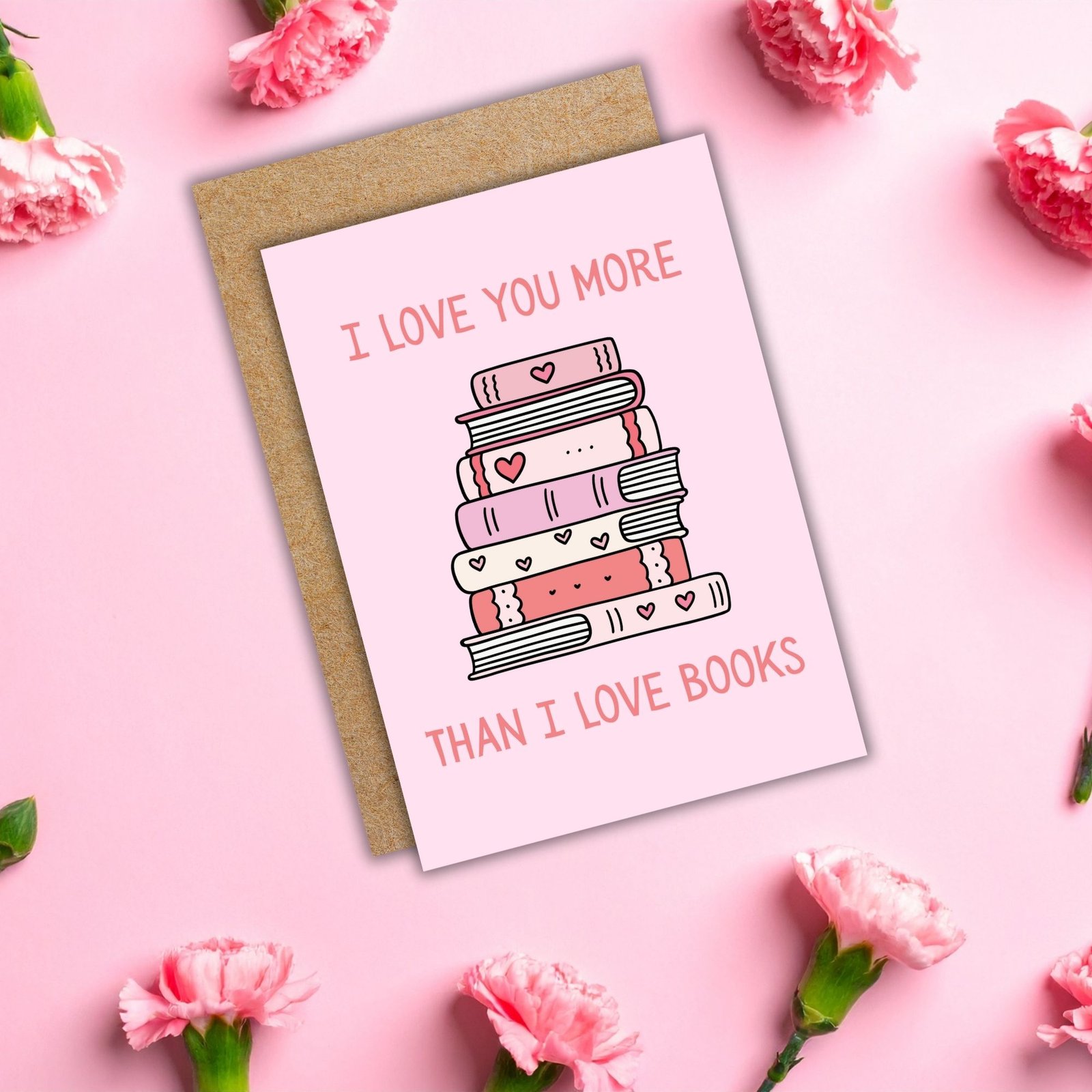 I Love You More Than I Love Books – Funny Valentine’s Day Card - Image 5