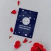 Love you to the moon card (2) I Love You to the Moon and Back – Valentine Love Card