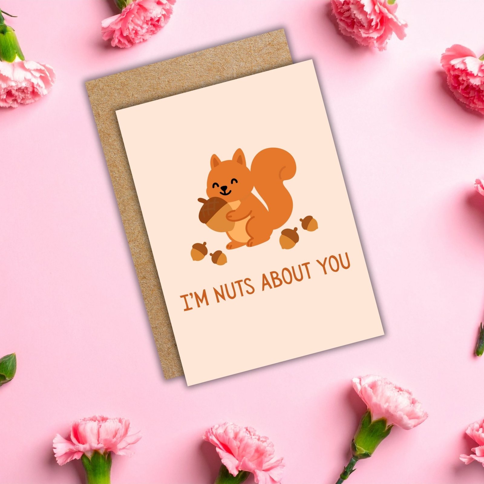 I’m Nuts About You – Squirrel Valentine’s Card - Image 5
