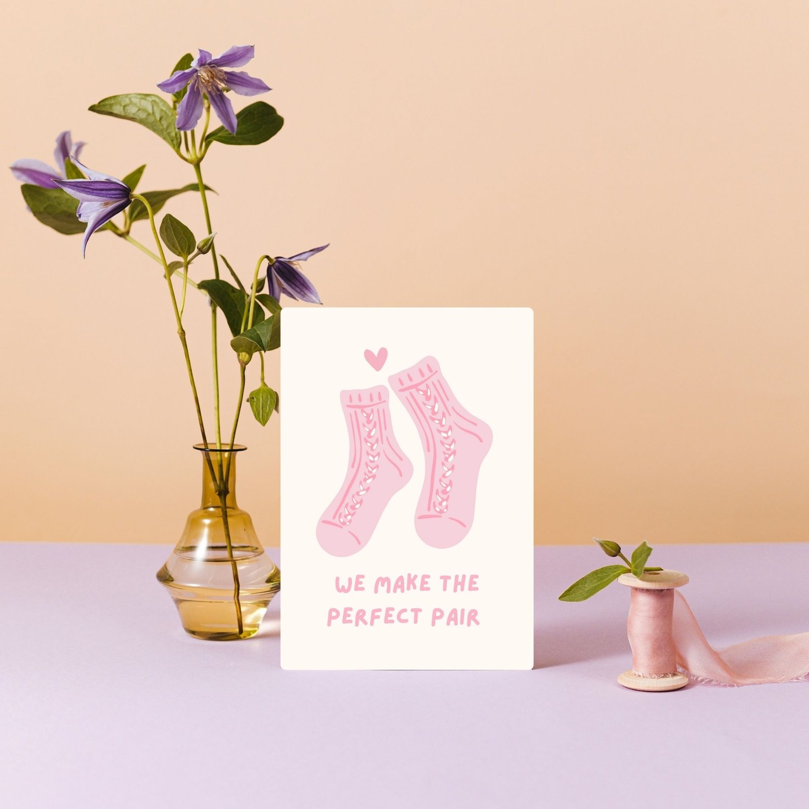 We Make the Perfect Pair – Pun Valentine’s Card - Image 4
