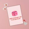 Happy Galentine’s Day to My Ride or Die – Dice Galentine’s Card 🎲💖