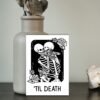 ’Til Death – Gothic Skeleton Valentine’s Card