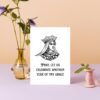 Another year grace Anniversary Card (2) Let Us Celebrate Another Year of Thy Grace – Funny Medieval Anniversary Card