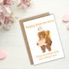 Happy Anniversary Card – Un-Bear-ably Lost Without You