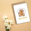 Capy Easter Bunny (1) Capy Easter – Cute Capybara Happy Easter Card