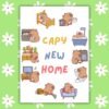 New Home Card - Capybara New Home
