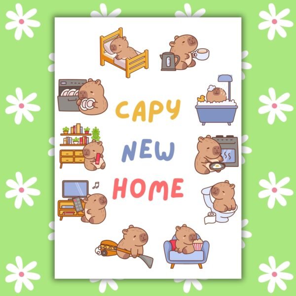 New Home Card - Capybara New Home