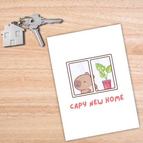 New Home Card - Capy New Home