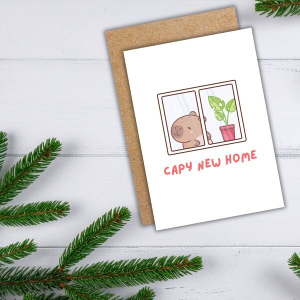 New Home Card - Capy New Home
