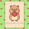 Blwyddyn arall o’n cariad Welsh Language Anniversary Card