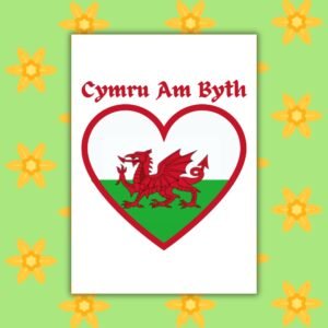 Cymru Am Byth – St David’s Day Greeting Card