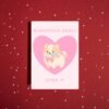 Blwyddyn Arall Gyda Ti Welsh Language Anniversary Card  - Dog Design