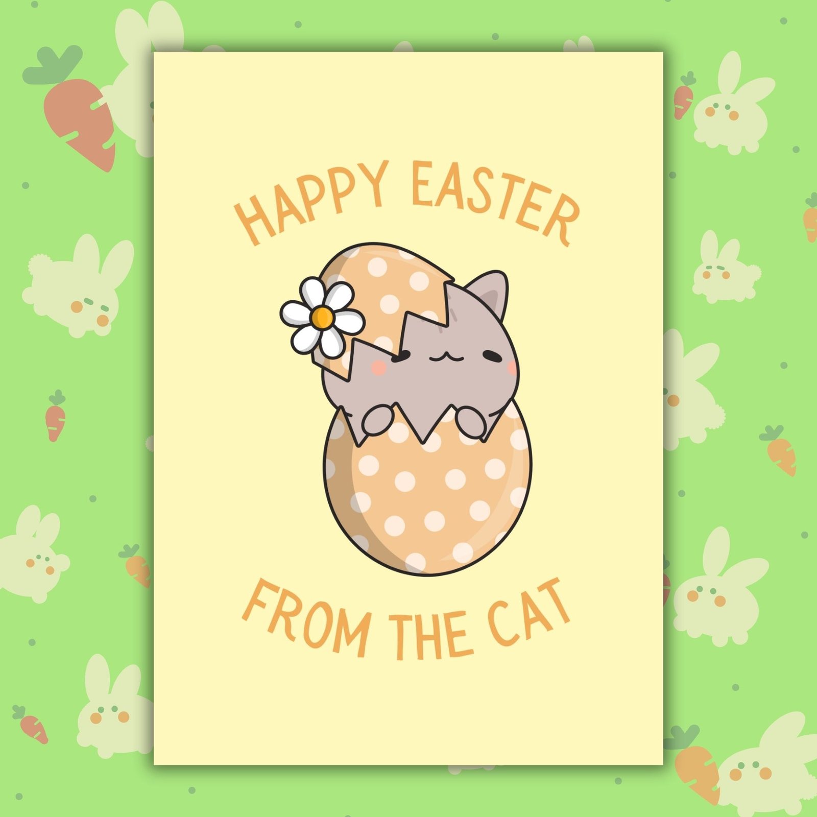 Happy Easter From The Cat