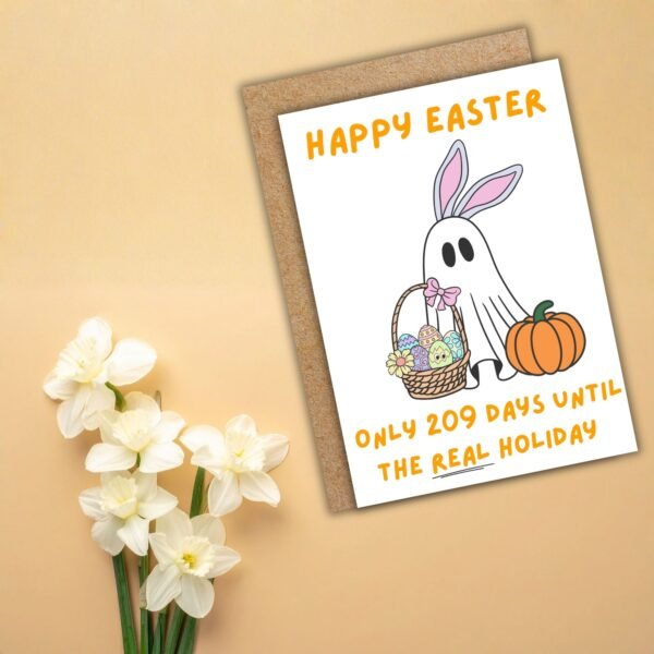 Easter Halloween (1) Funny Easter Card for Halloween Lovers
