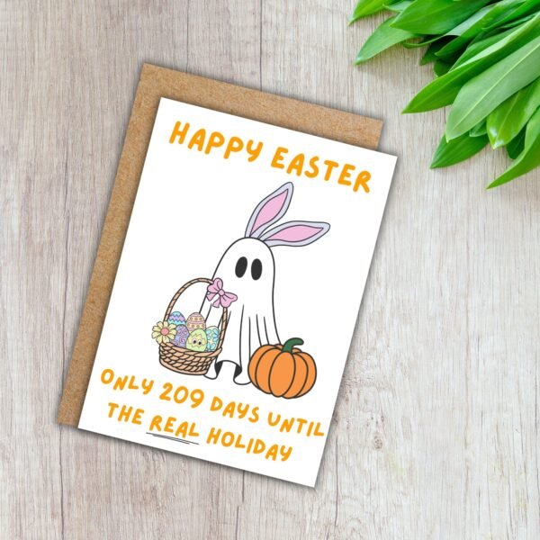 Easter Halloween (2) Funny Easter Card for Halloween Lovers