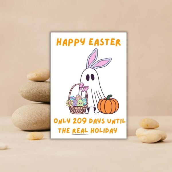 Easter Halloween (3) Funny Easter Card for Halloween Lovers