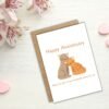 Fave place cat Anniversary Card (3) Happy Anniversary Card – Next To You Favourite Place