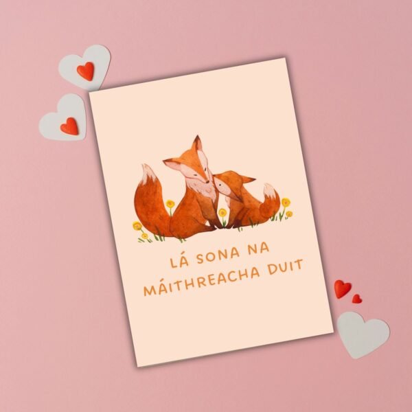 Lá Sona na Máithreacha Duit – Irish Language Mother’s Day Card