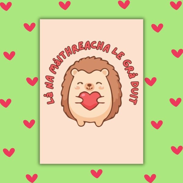 Lá na Máithreacha le Grá Duit – Irish Language Mother’s Day Card