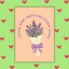 HMD Scots flower Latha nam Màthraichean Sona – Floral Scottish Gaelic Mother’s Day Card