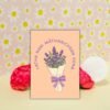 HMD Scots flower (2) Latha nam Màthraichean Sona – Floral Scottish Gaelic Mother’s Day Card