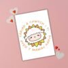 Cariad a Chwtch i Ti – Dydd y Mamau Hapus Card