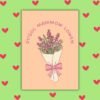 HMD cornish flowers Dy’gol Mammow Lowen – Cornish Language Flower Mother’s Day Card