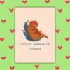 HMD cornish otters Dy’gol Mammow Lowen – Happy Mother’s Day Cornish Card