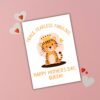 Fierce Fearless Fabulous – Tiger Queen Mother’s Day Card