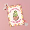 Hoppy Mother’s Day Stay Groovy – Disco Frog Card