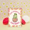 Hoppy Mother’s Day Stay Groovy – Disco Frog Card
