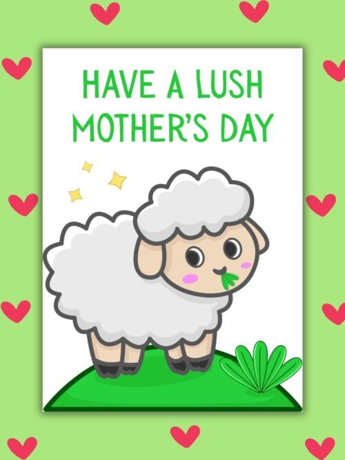 HMD lush Have a Lush Motherβs Day β Fun Welshism Card